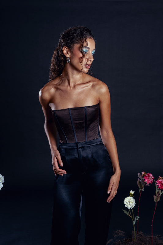 Le corset Seconde Peau - Marron