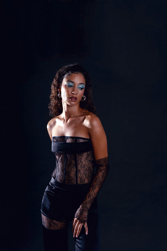 Le corset L'aurore - Dentelle