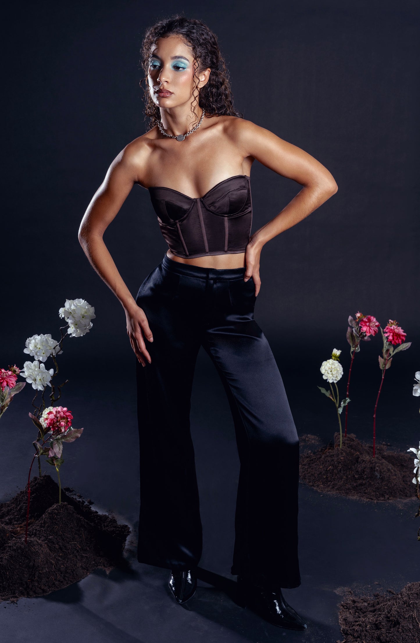 Le corset Caractère - Marron